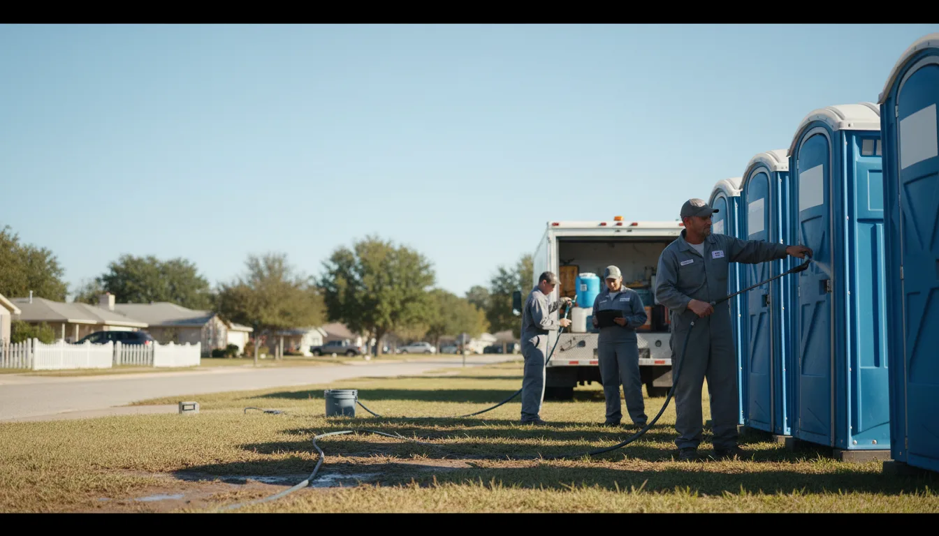 Long-Term Portable Toilet Rental in Wentworth, SD near me
